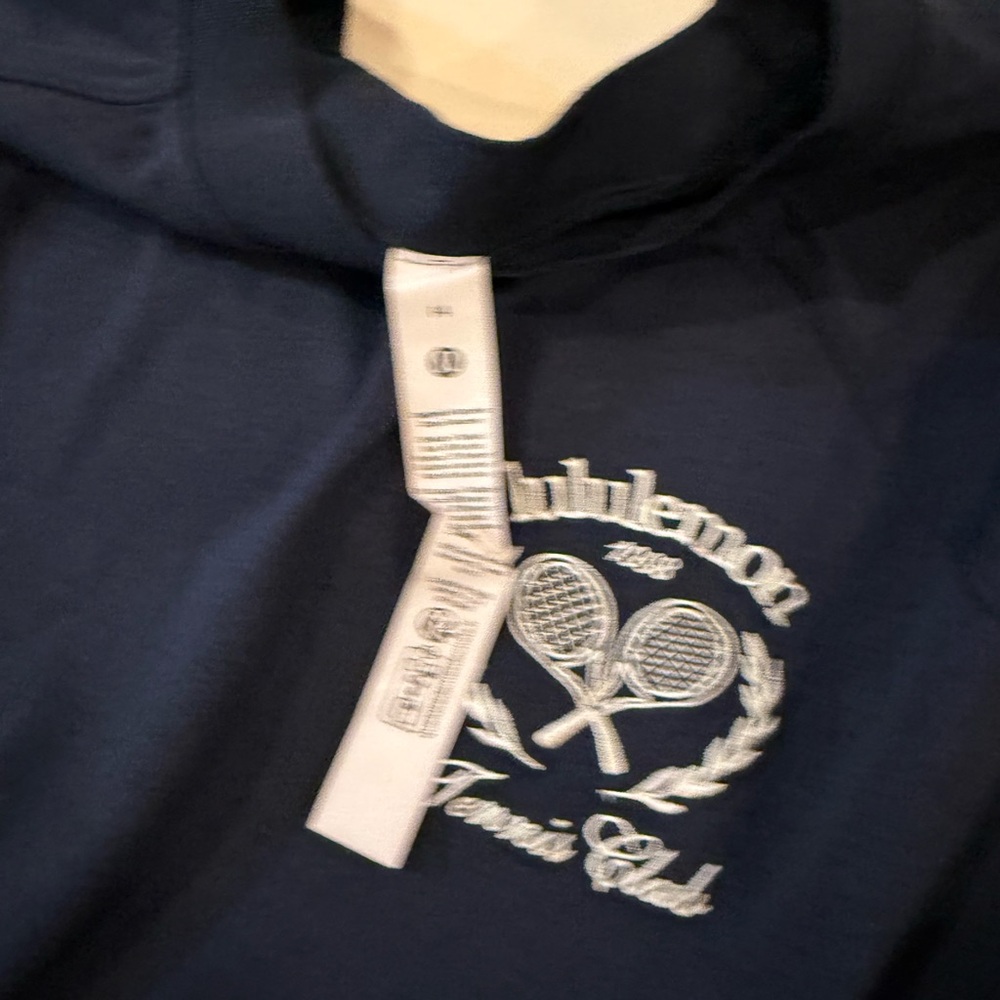 lululemon athletica Navy Long Sleeve Shirt size 14 - Picture 3 of 3